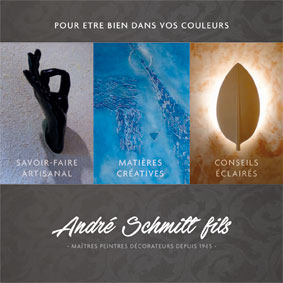 Brochure Andre Schmitt Fils peintres decorateurs
